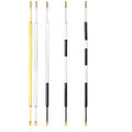 8´ Tournament Flag Stick, bright white PA702-08 = 1/9 of PA702-089
